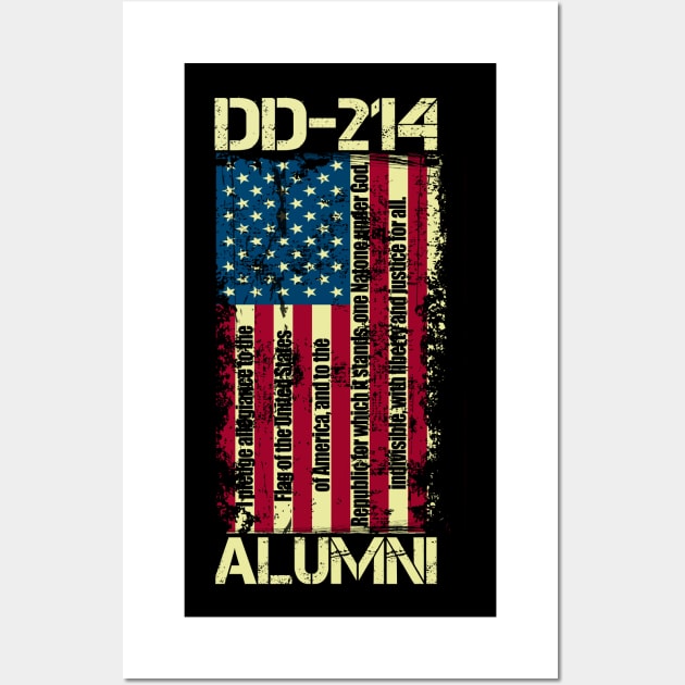 DD-214 Alumni Wall Art by rebuffquagga